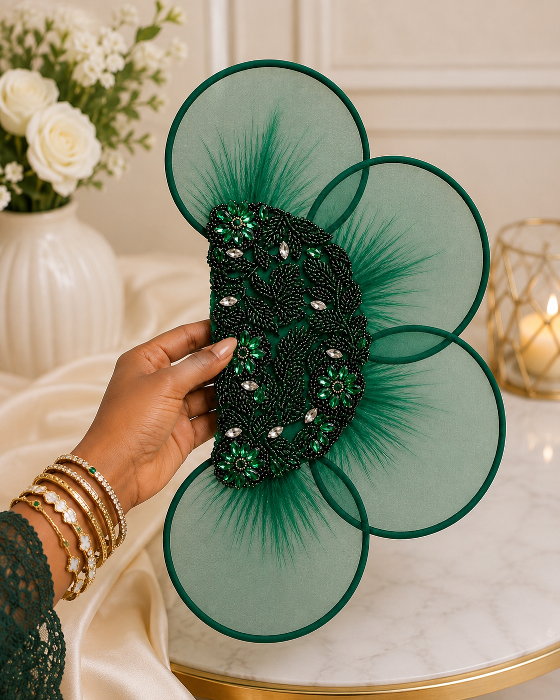 Asoebi hand fan
