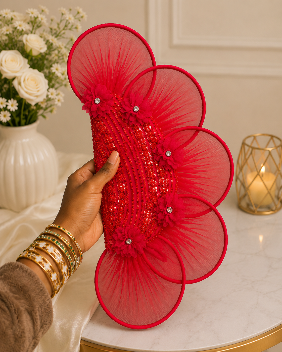 Asoebi hand fan