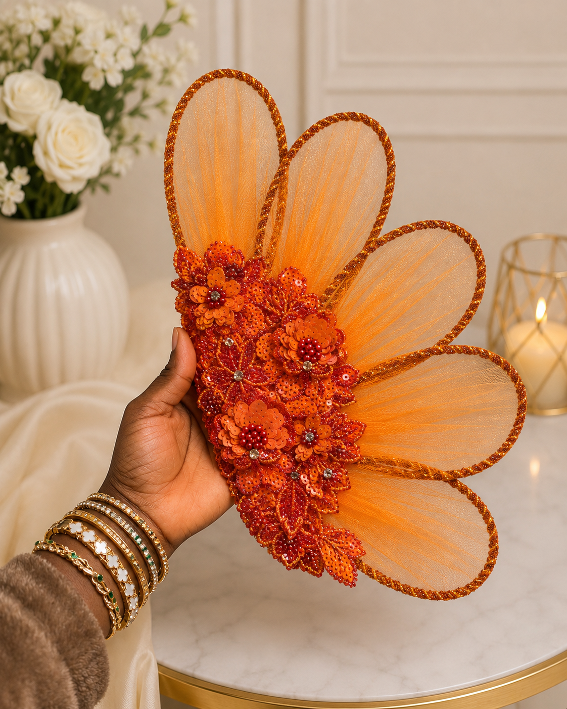 Asoebi hand fan